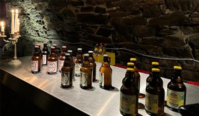 Guided tour of the beer and ice cellar on Shrove Tuesday